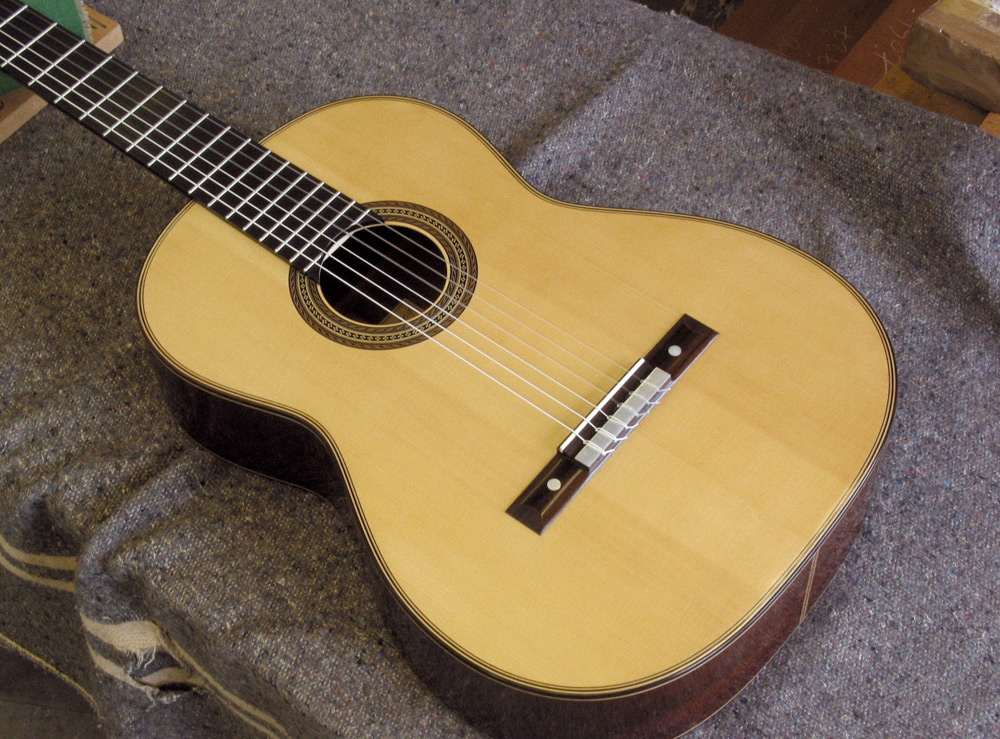 Guitar made by Simon Ambridge and purchased by Julian Bream. (Photo 2 of 4)
