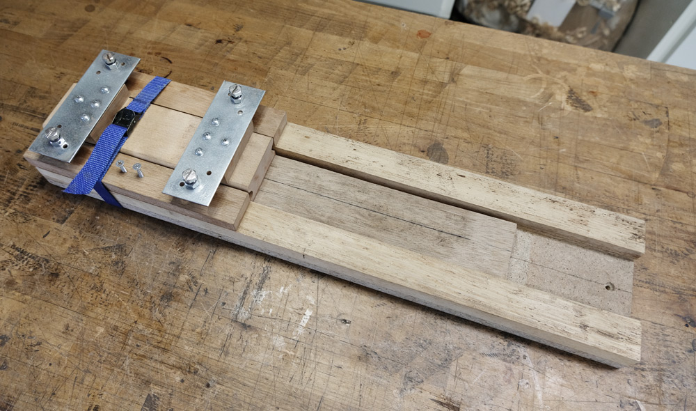 The jig produced from its storage.