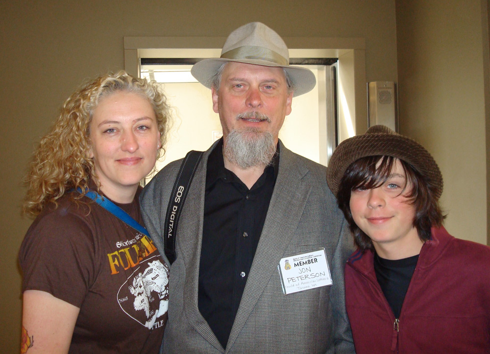 2008 GAL Convention, with daughter Rose and son Bjorn.