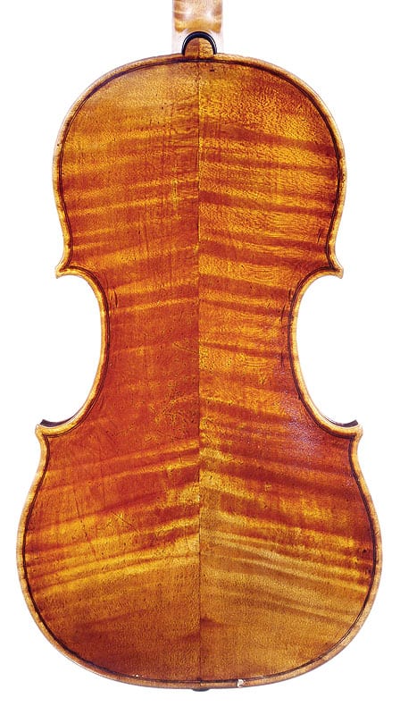 Violin outlines: Del Gesu, Stradivari, Rugeri, and a French fiddle. (image 1 of 4)