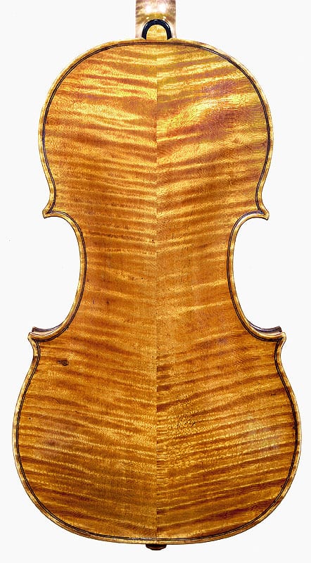 Violin outlines: Del Gesu, Stradivari, Rugeri, and a French fiddle. (image 3 of 4)