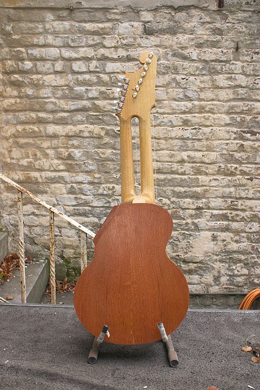 His student model Austo-German style harp guitar. (image 2 of 2)