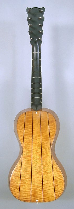 Another guitar by Michelot, made in Paris circa 1770. This one is more luxurious with ivory and ebony purflings. (image 2 of 2)