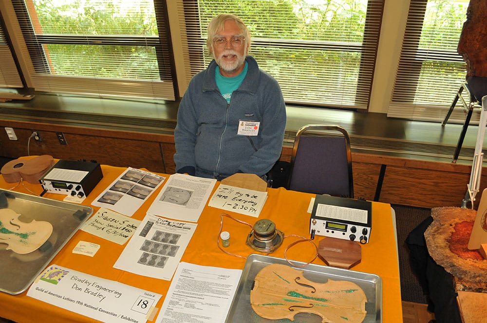 Don’s Exhibition table at the 2008 GAL Convention.