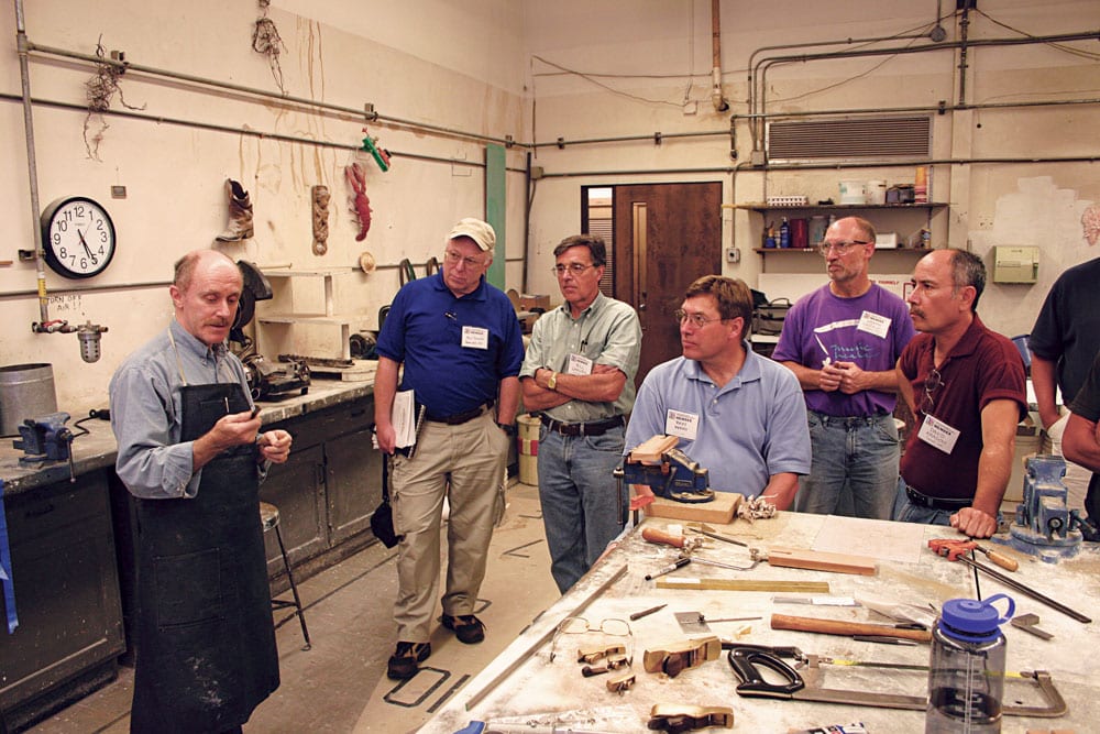 Ken’s plane-making workshop at the 2004 GAL Convention. See AL#89 (Image 1 of 5).