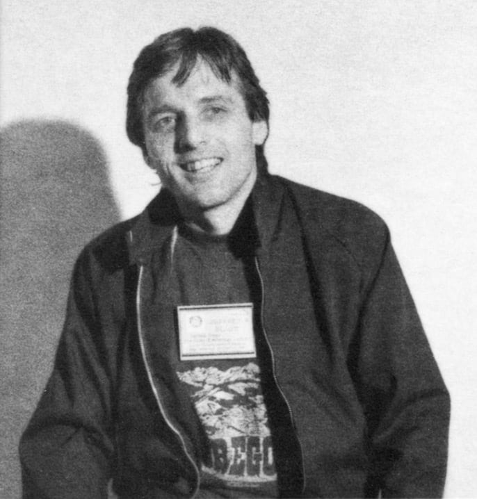 Jeff’s mugshot from the 1980 GAL Convention in San Francisco.