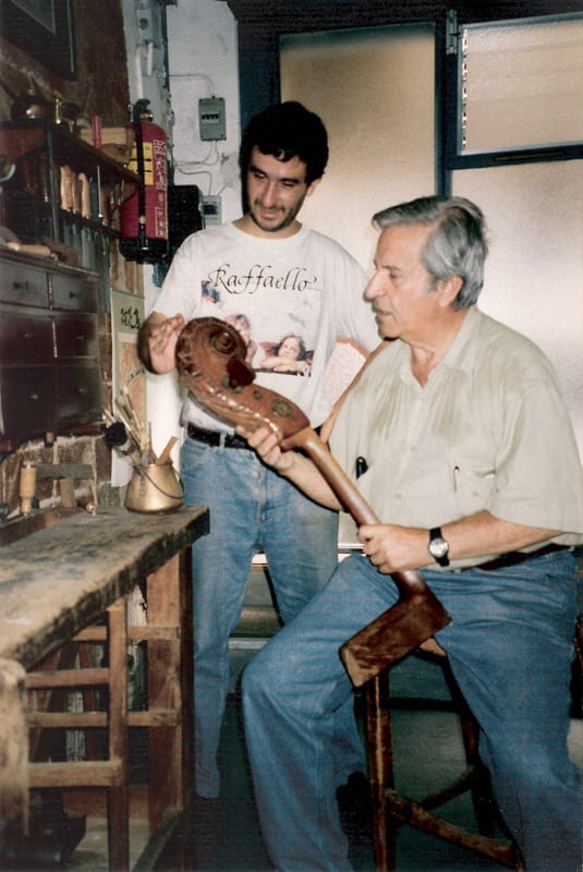 Gabriel Fleta Sr. and Jr. in the 1990s. (image 2 of 3)