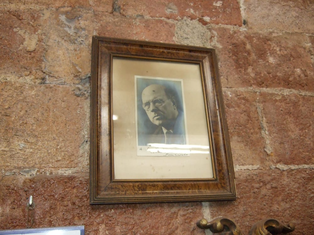 Signed photo of Pablo Casals.