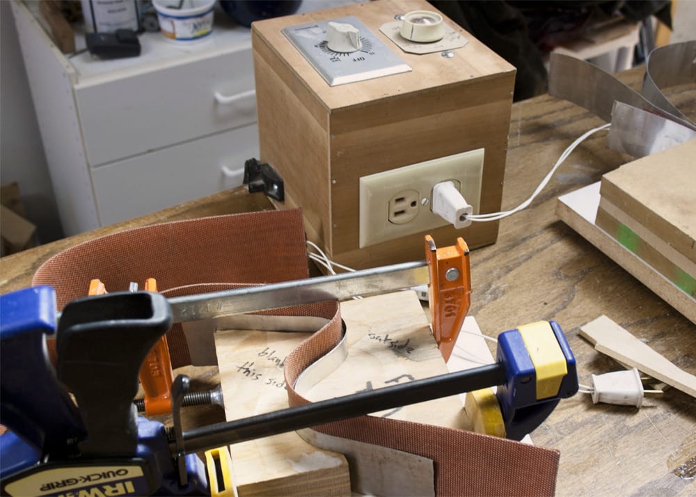 Horizontal side bending jig with control box. (image 1 of 2)