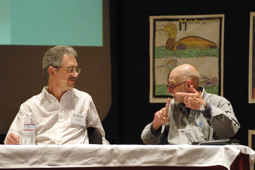 2006 GAL Convention, with fellow panelist John Park.