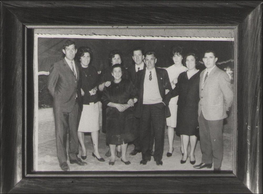 Jose (far left) and family.