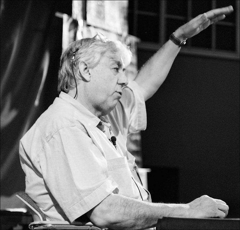 Lecturing at the 1995 GAL Convention (Image 4 of 10).